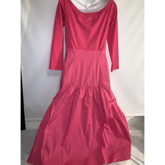 Tuckernuck x Cameren Eubanks Women’s Pink Midi Dress Size Large - Picture 2 of 7